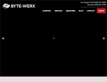 Tablet Screenshot of byte-werx.com